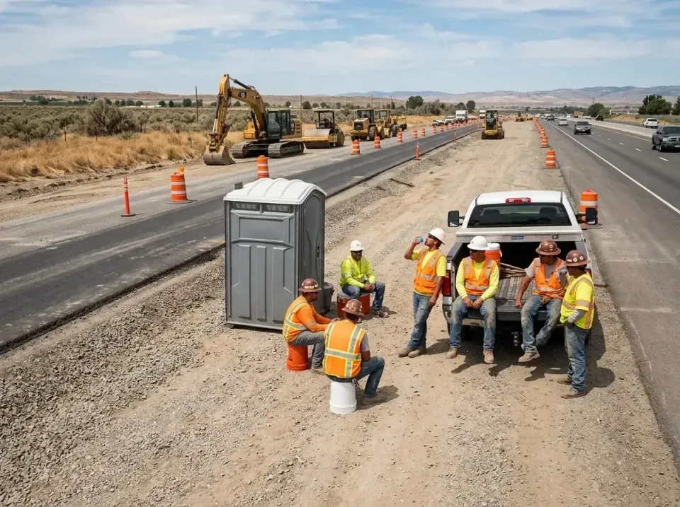 highway-road-construction-crew-007 — frequently asked questions, Porta Potty and Restroom Rentals in Bel Air North, MD